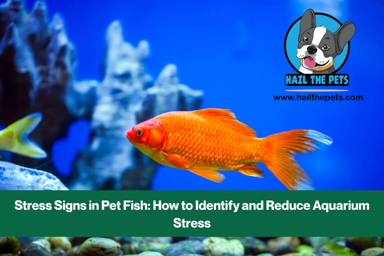 Stress signs in pet fish